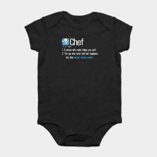 Chef definition Baby Bodysuit